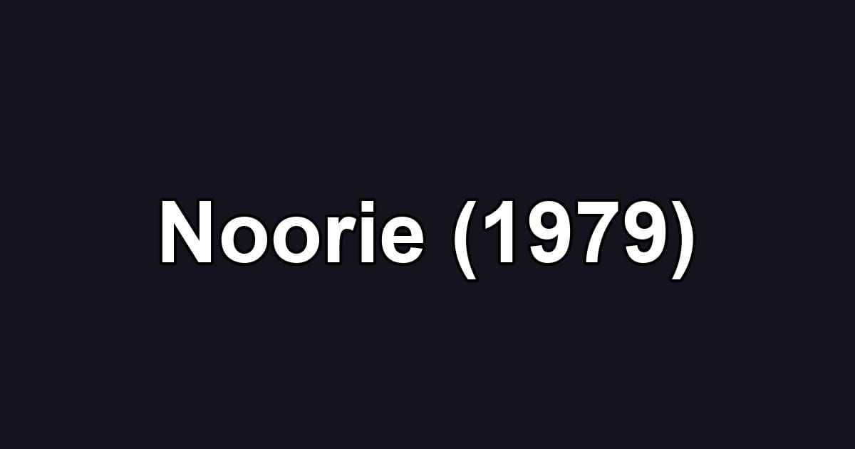 Noorie (1979)