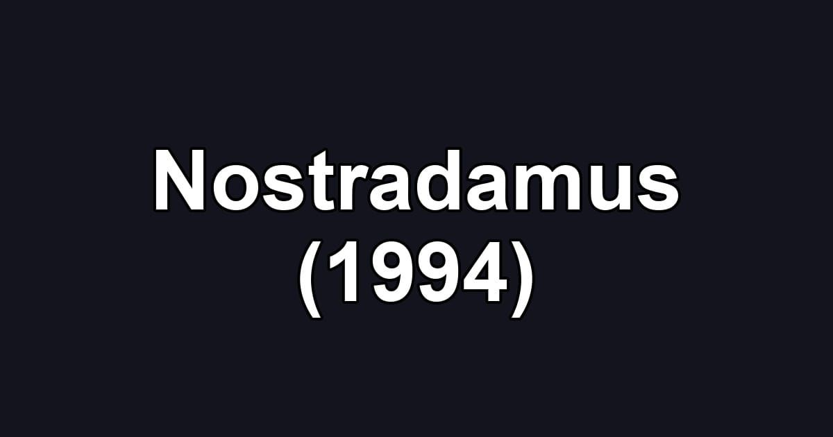 Nostradamus (1994)