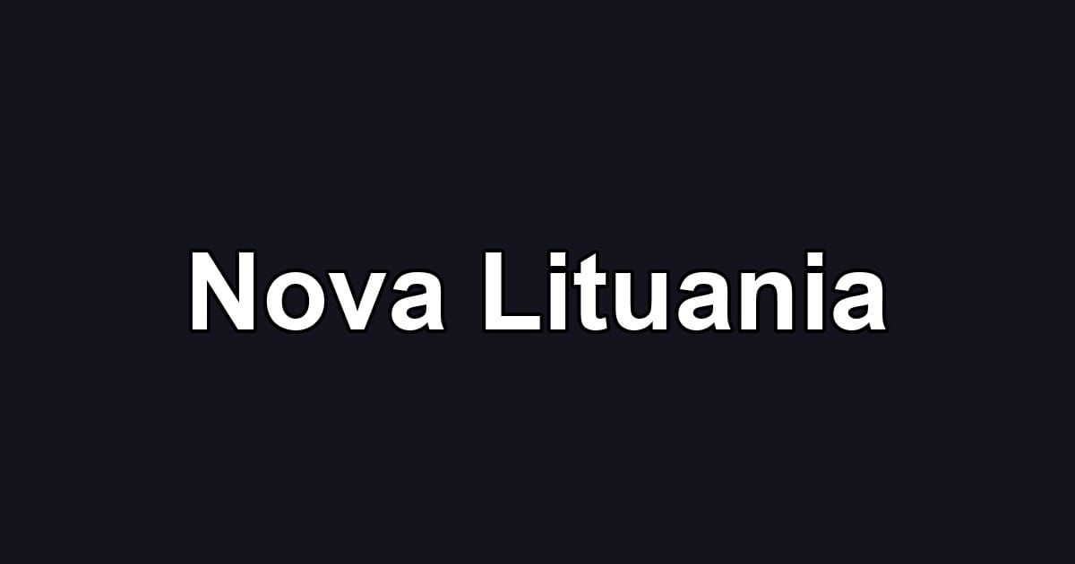 Nova Lituania
