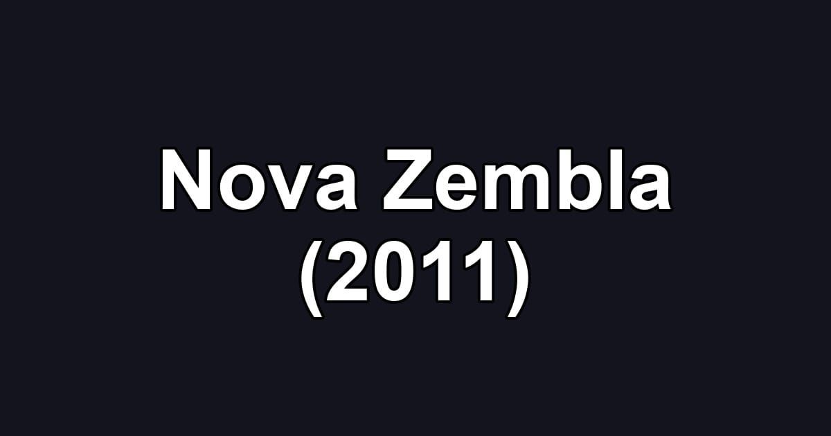 Nova Zembla (2011)