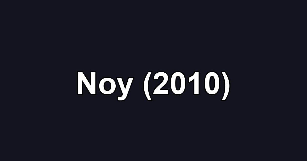 Noy (2010)