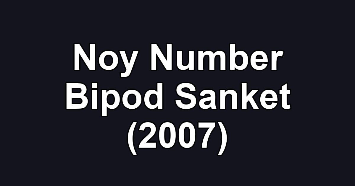 Noy Number Bipod Sanket (2007)