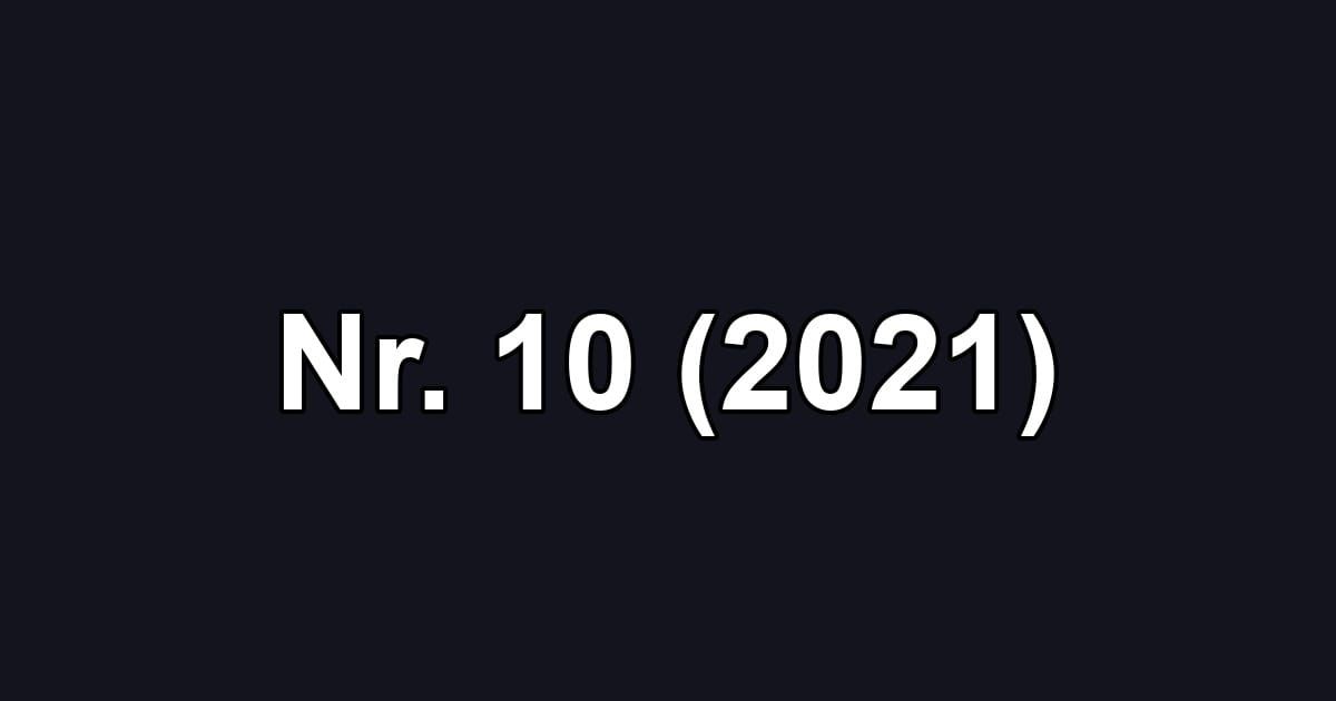 Nr. 10 (2021)