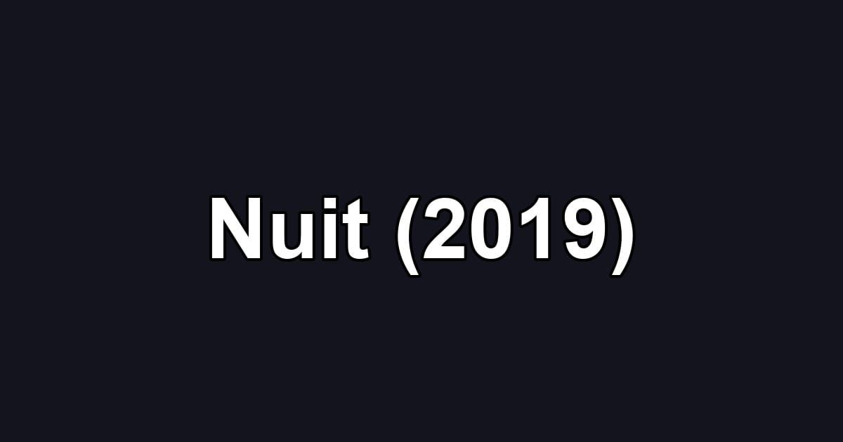 Nuit (2019)