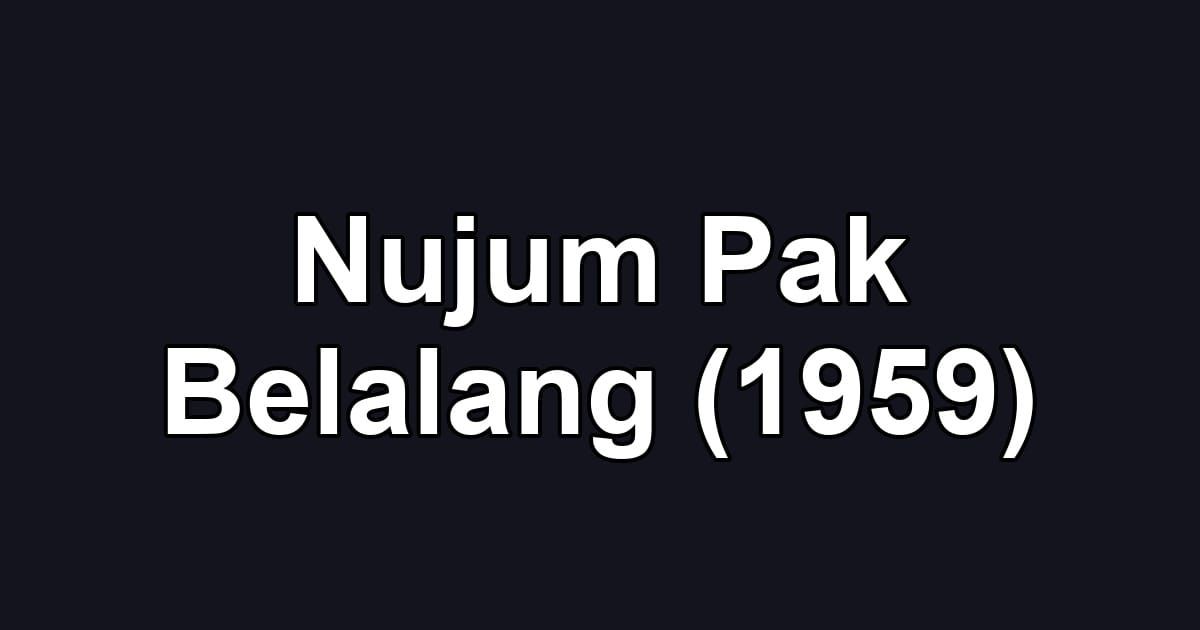 Nujum Pak Belalang (1959)