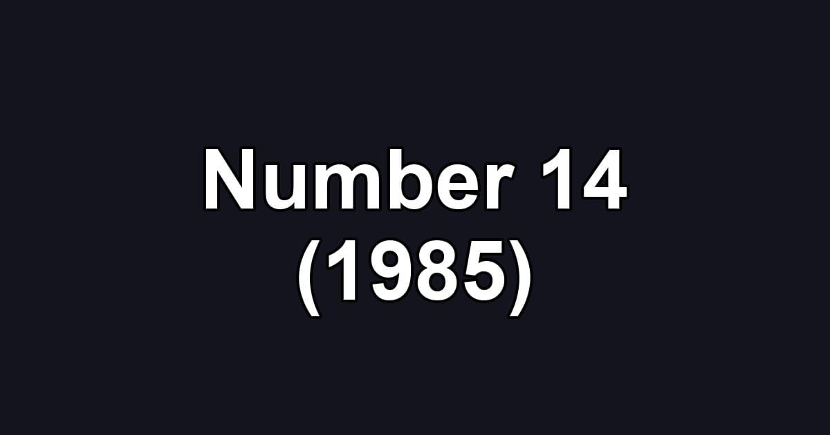 Number 14 (1985)