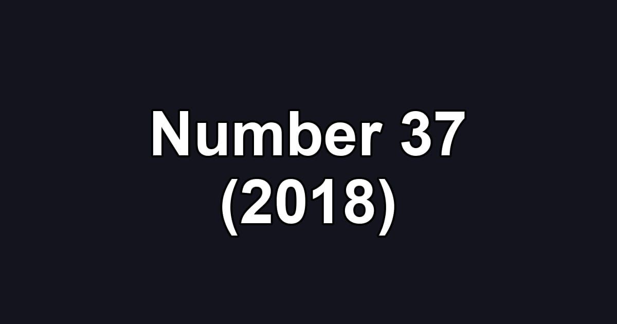 Number 37 (2018)
