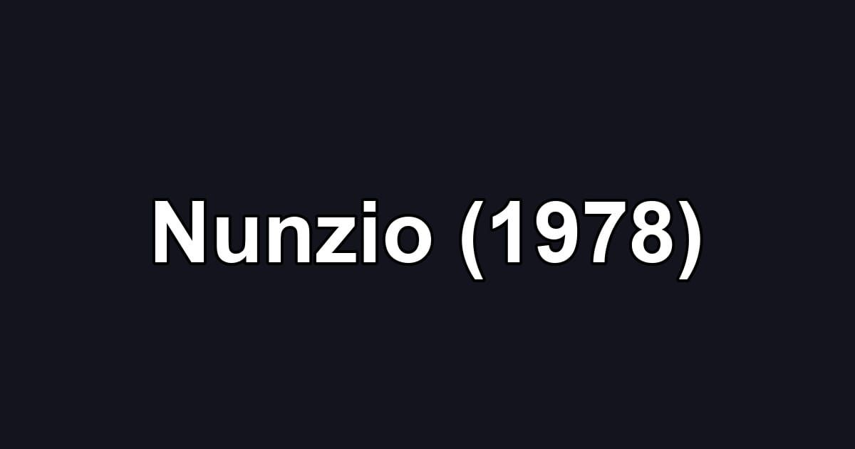 Nunzio (1978)