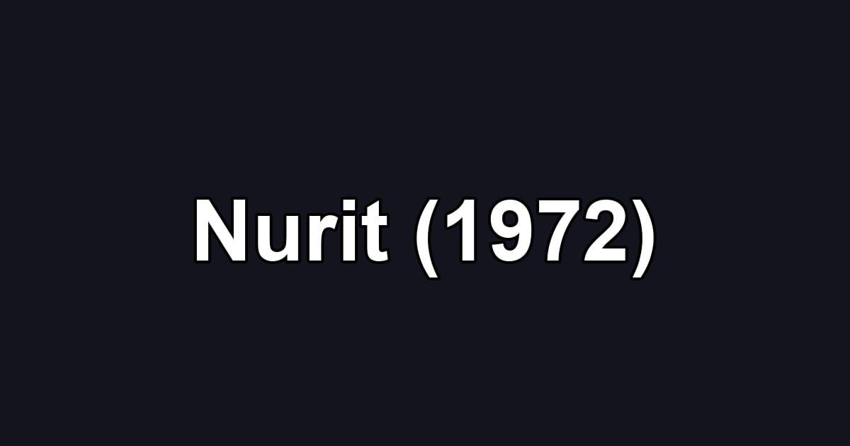 Nurit (1972)