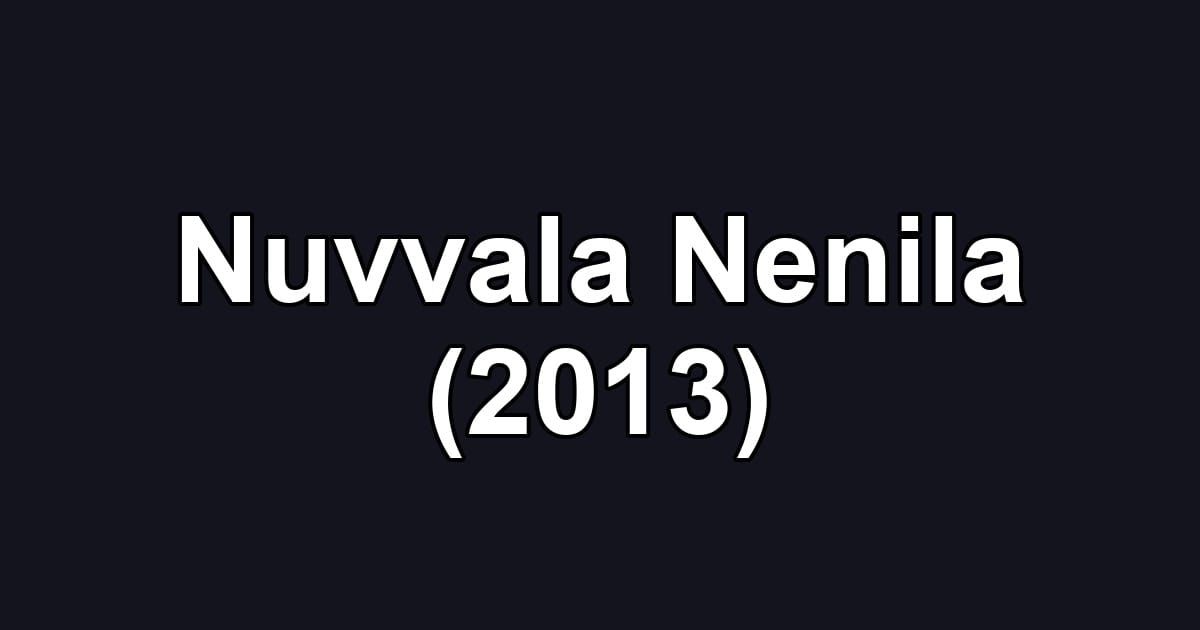 Nuvvala Nenila (2013)