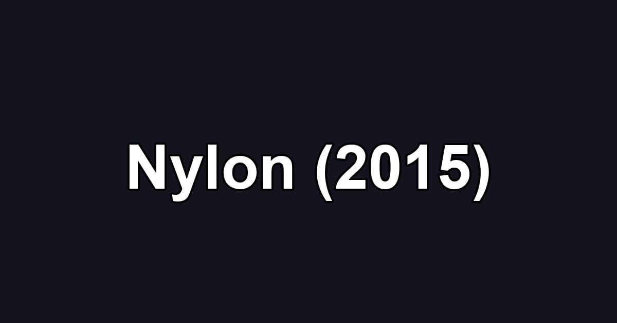 Nylon (2015)