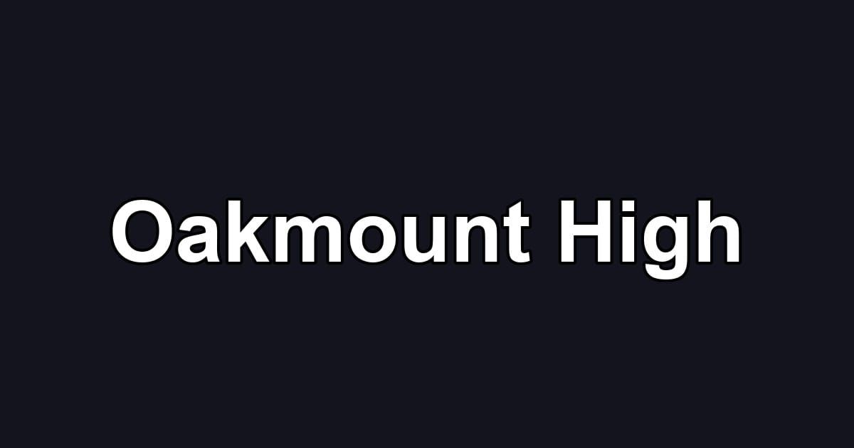 Oakmount High