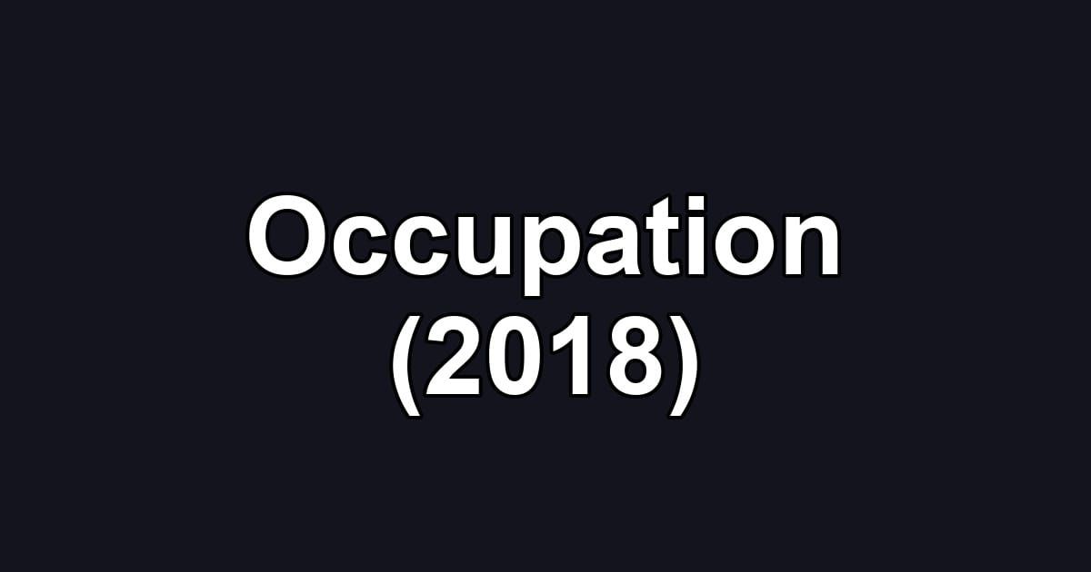 Occupation (2018)
