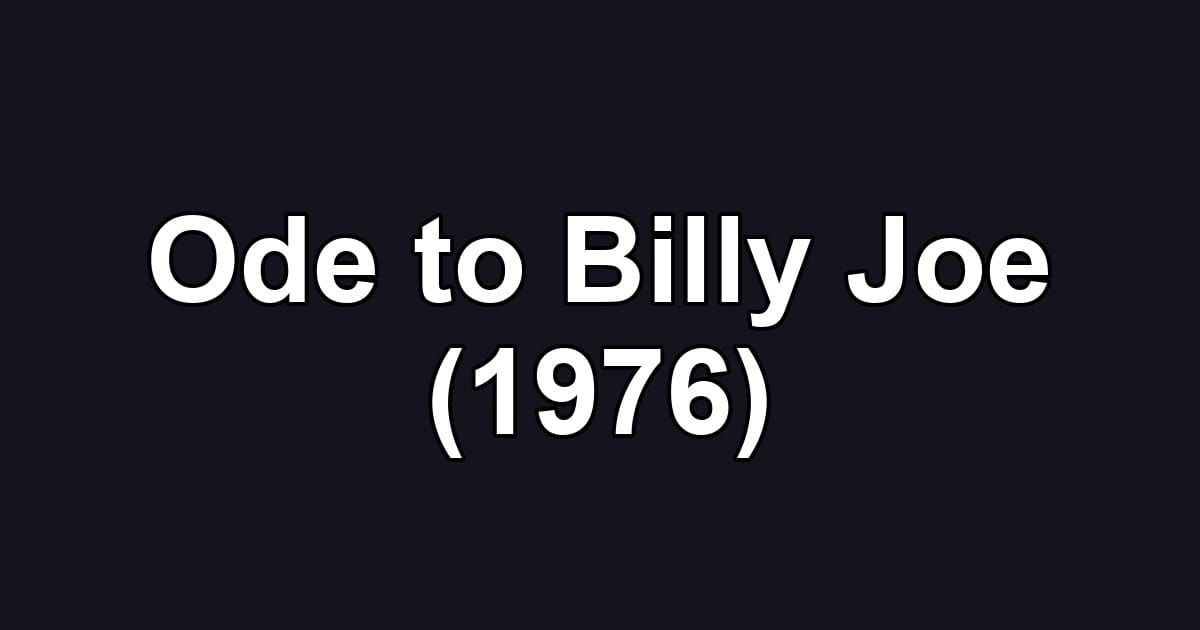 Ode to Billy Joe (1976)
