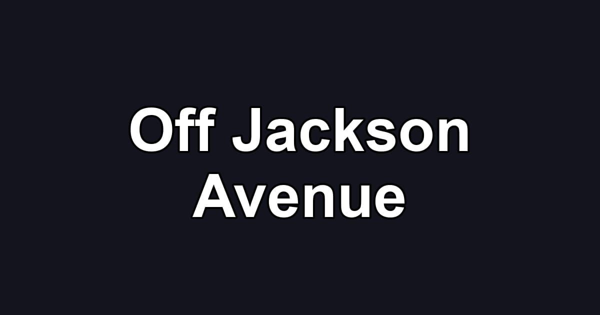 Off Jackson Avenue