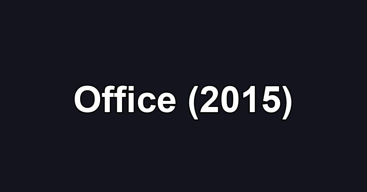 Office (2015)
