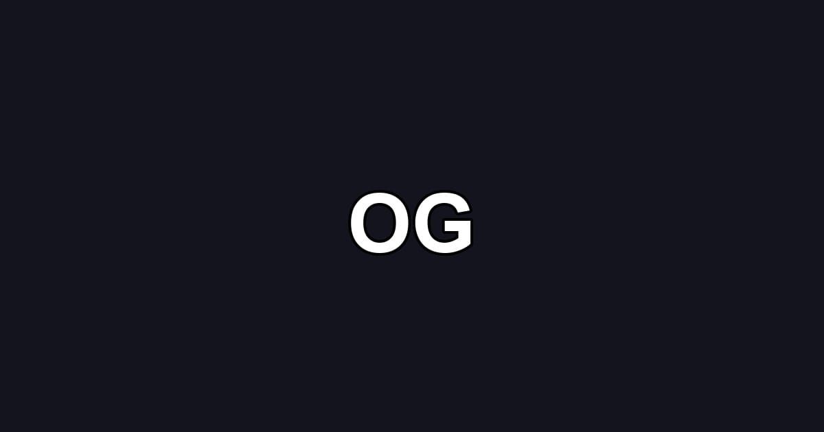 OG