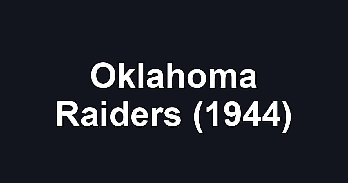 Oklahoma Raiders (1944)