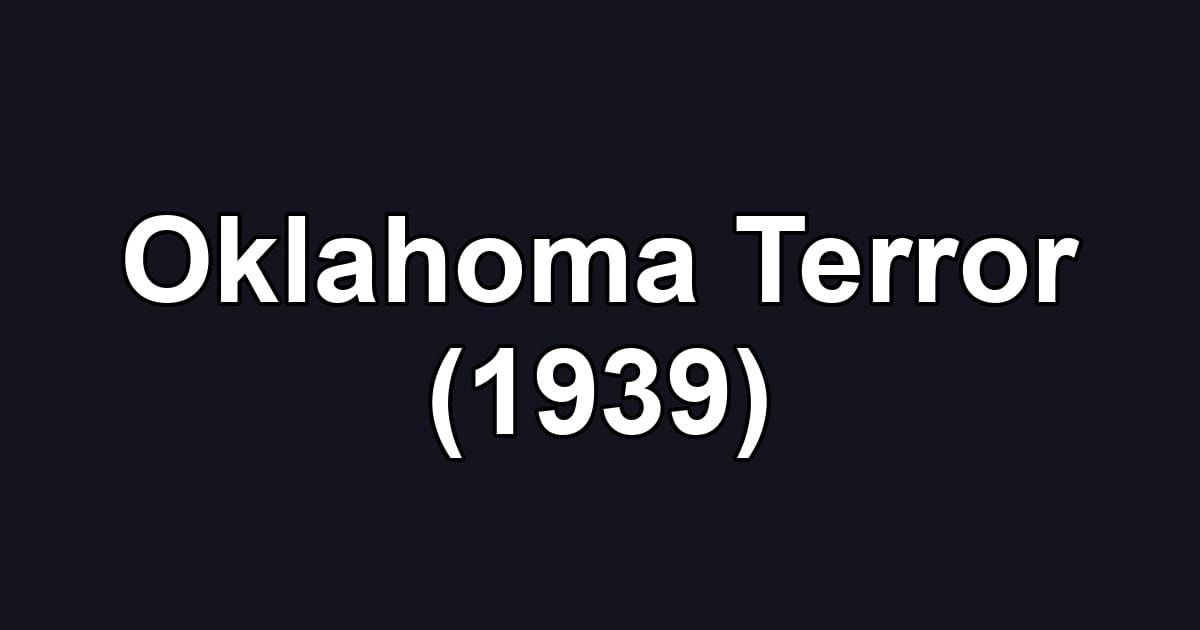 Oklahoma Terror (1939)