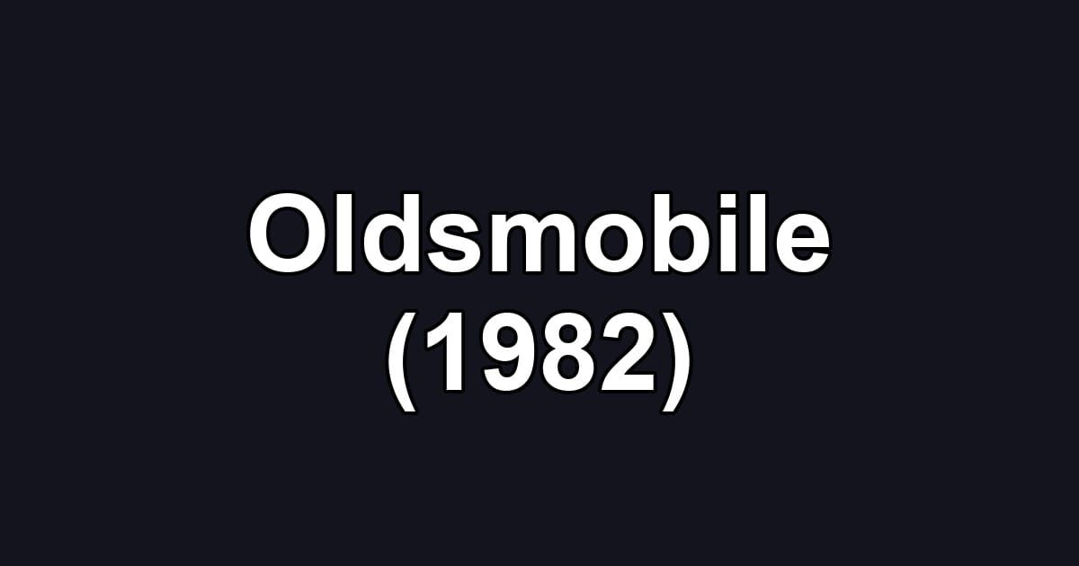 Oldsmobile (1982)