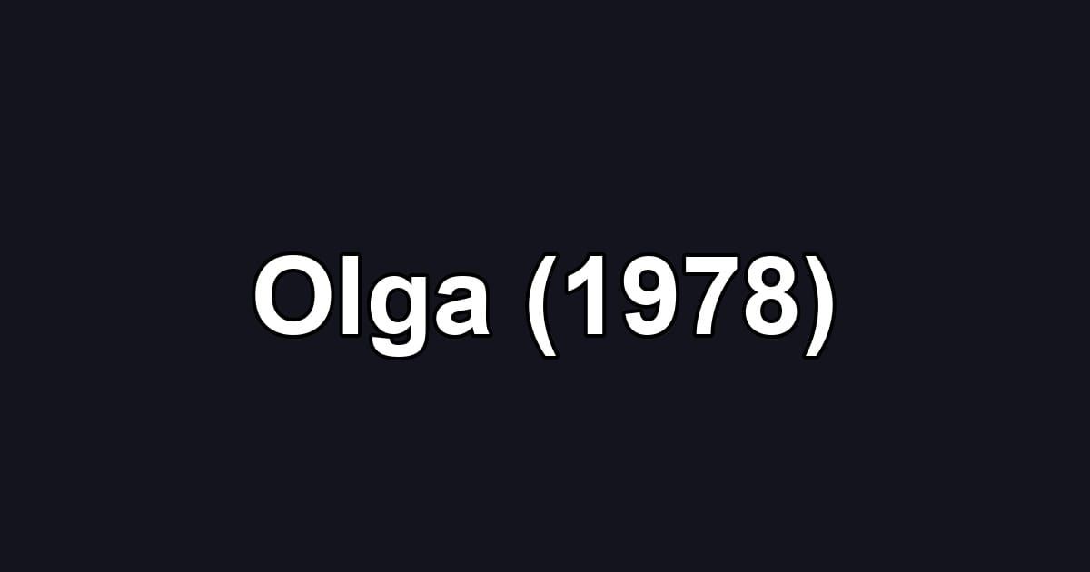 Olga (1978)