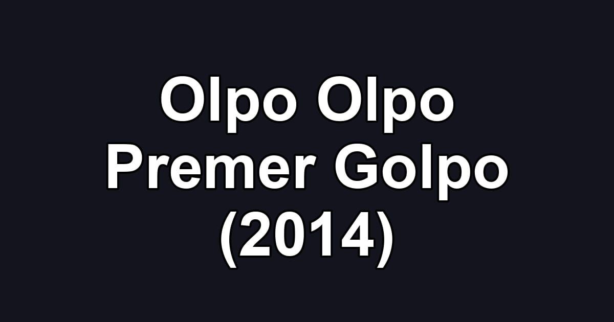 Olpo Olpo Premer Golpo (2014)