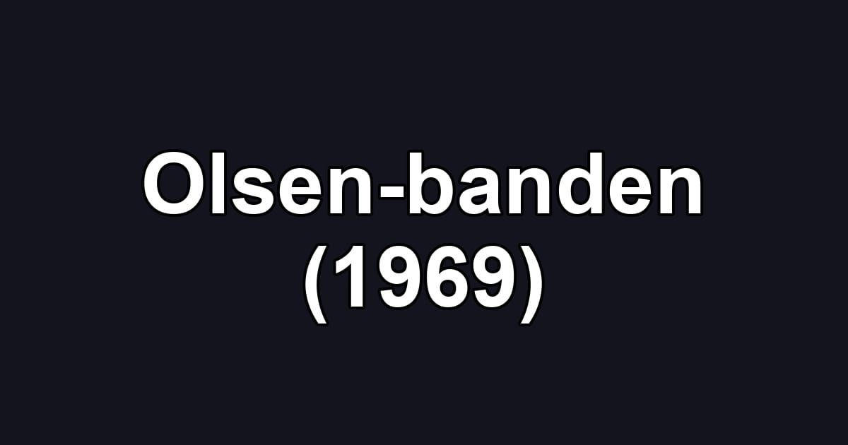 Olsen-banden (1969)