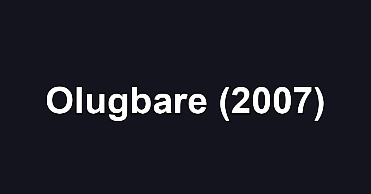 Olugbare (2007)