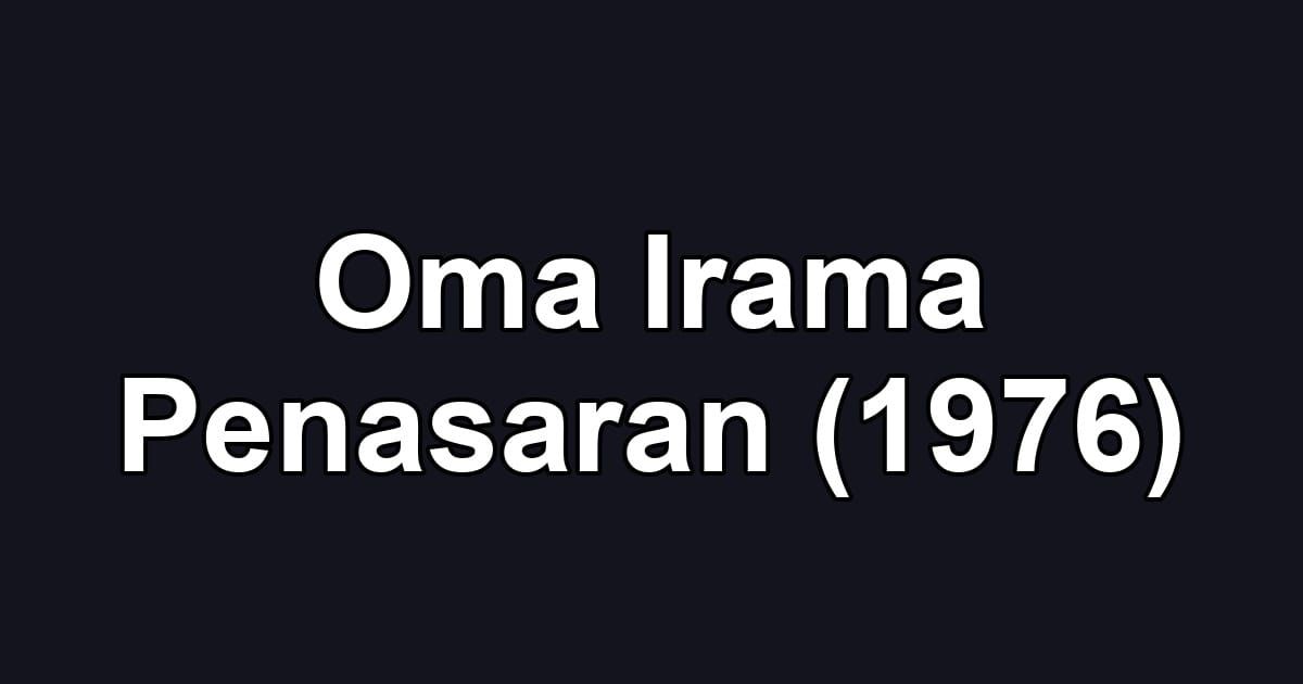 Oma Irama Penasaran (1976)