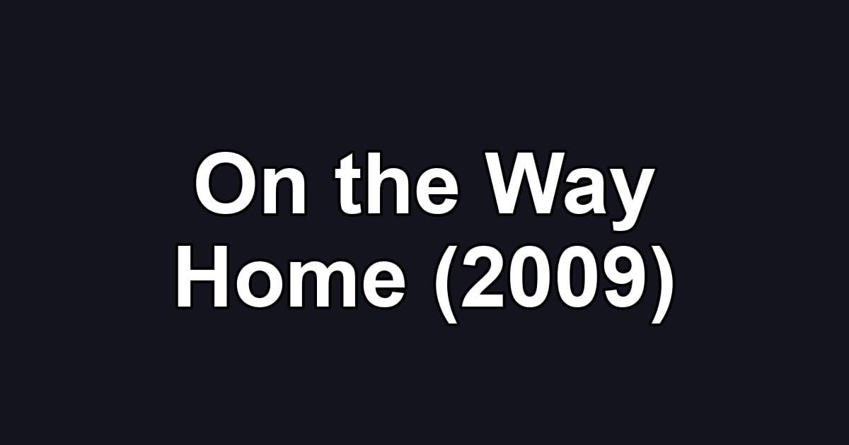 On the Way Home (2009)