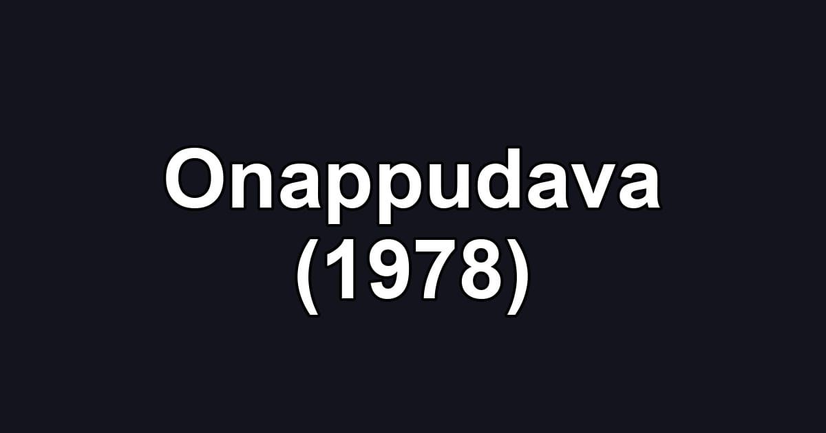 Onappudava (1978)