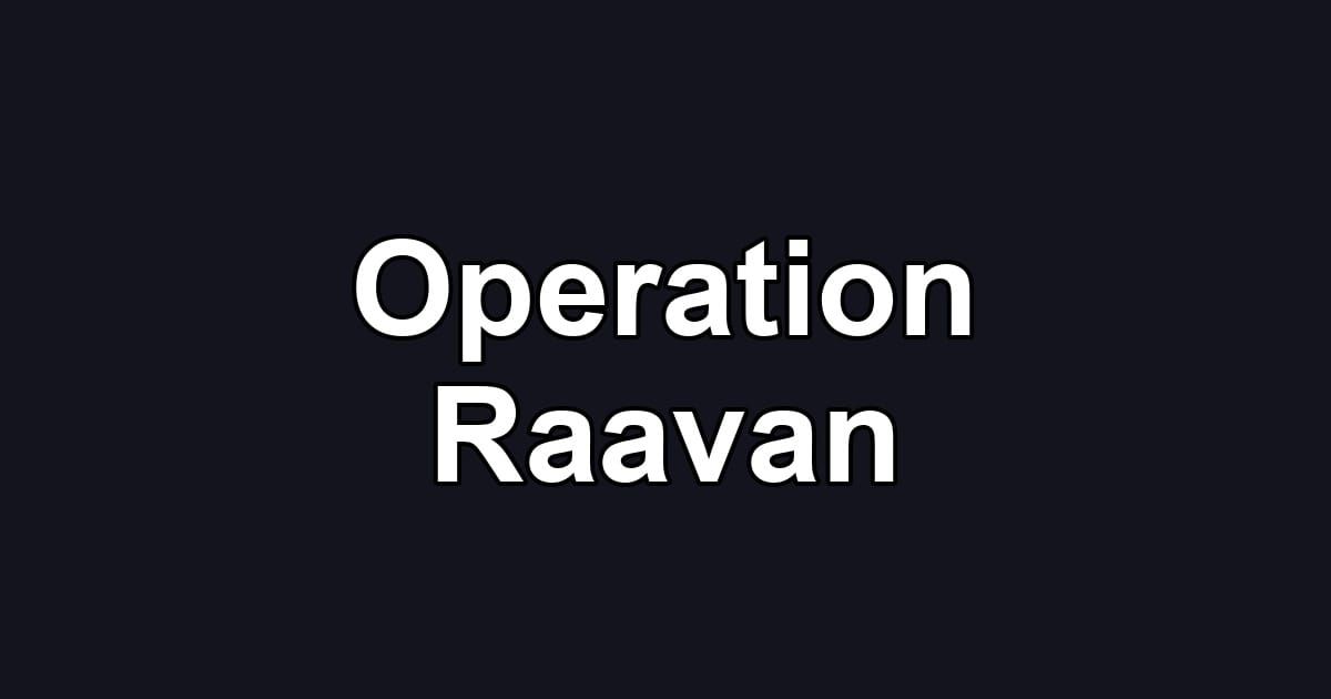 Operation Raavan