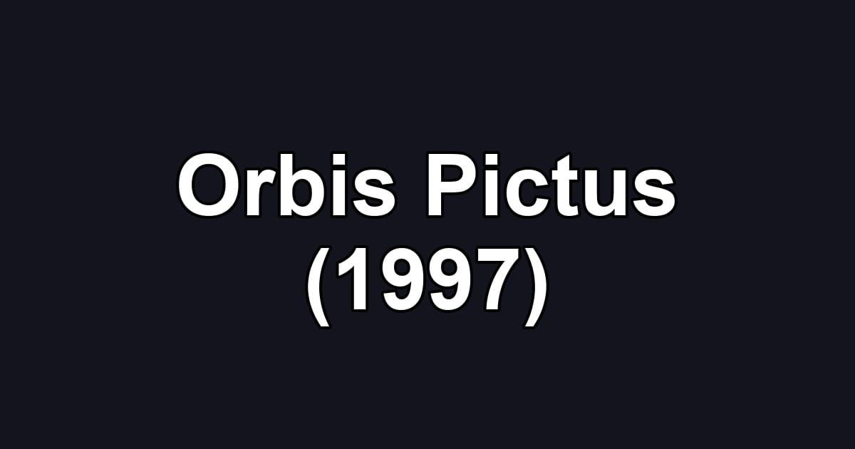 Orbis Pictus (1997)