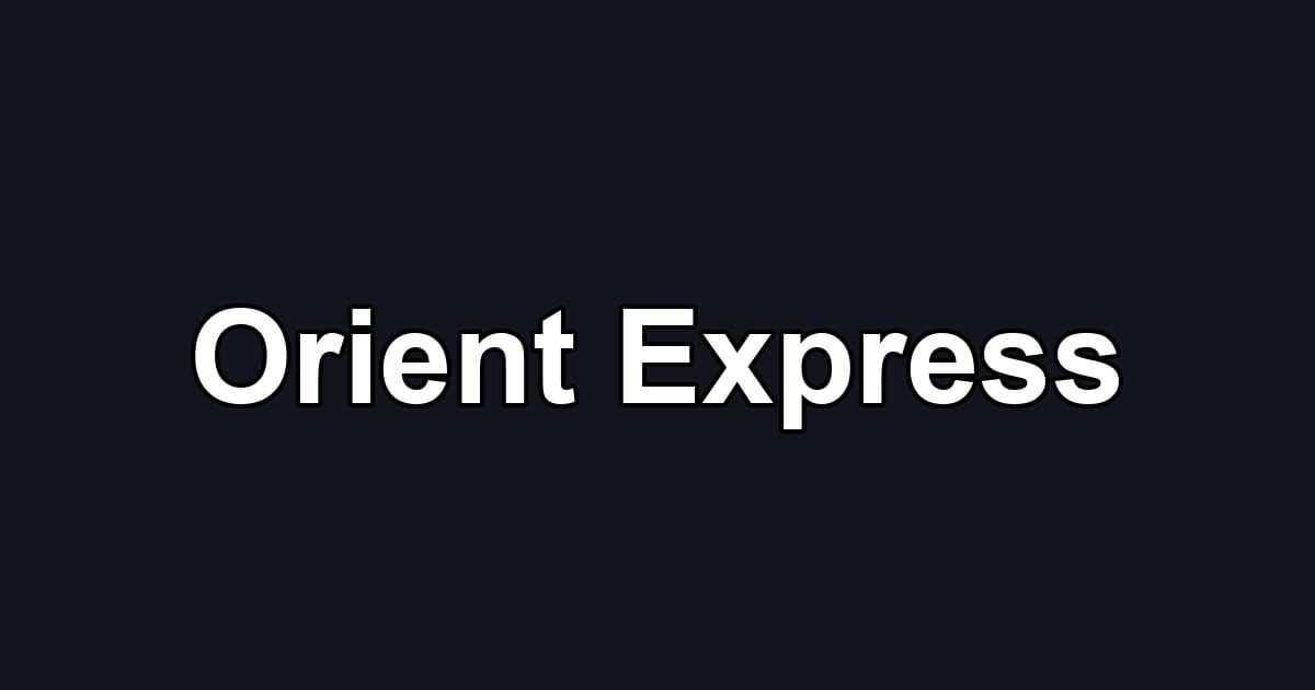 Orient Express