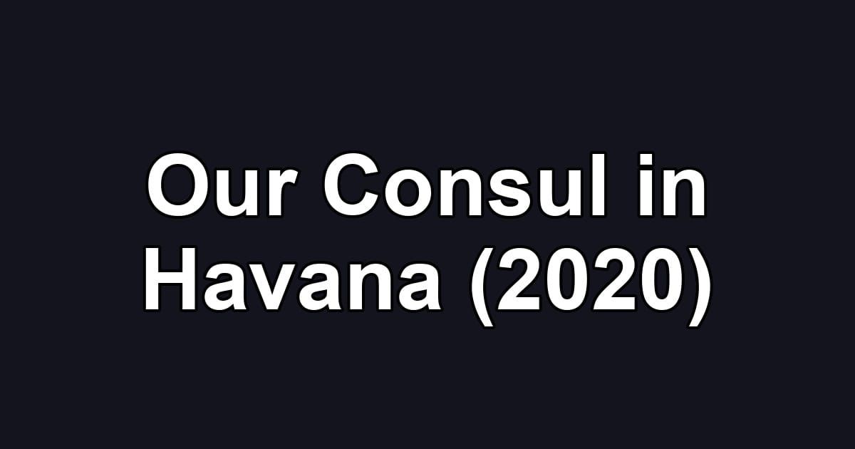 Our Consul in Havana (2020)