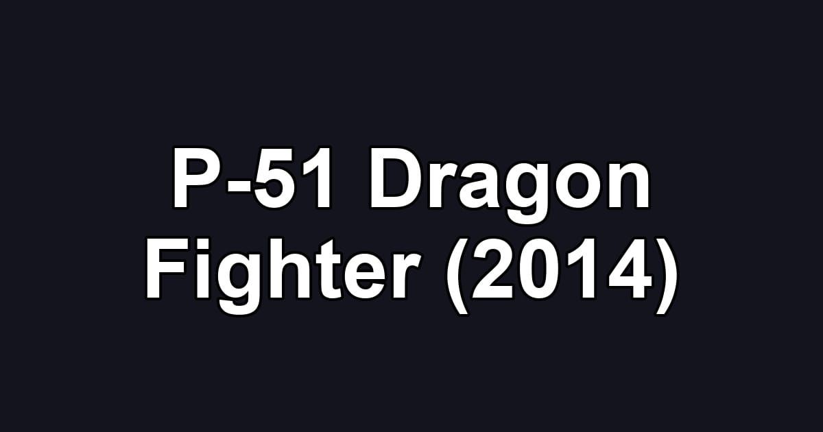 P-51 Dragon Fighter (2014)