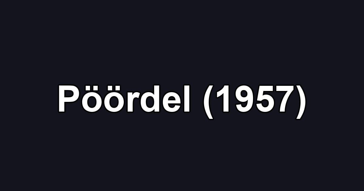 Pöördel (1957)