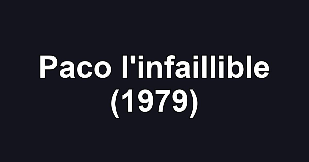 Paco l'infaillible (1979)