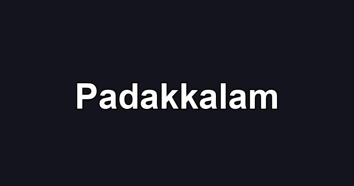 Padakkalam
