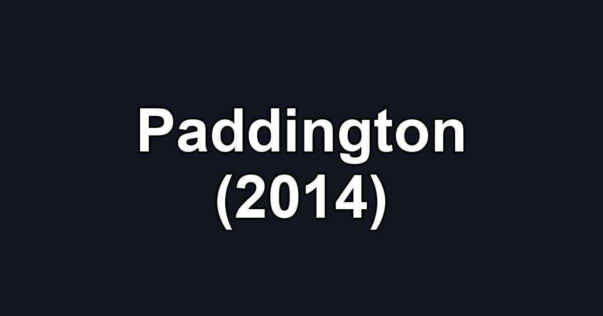 Paddington (2014)