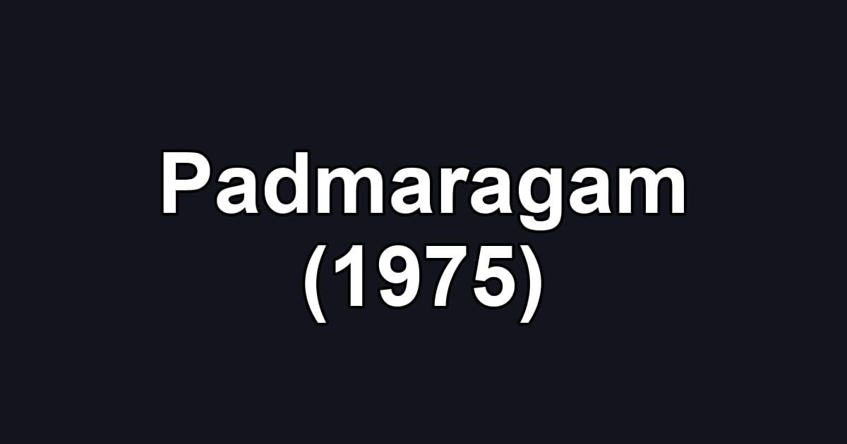 Padmaragam (1975)