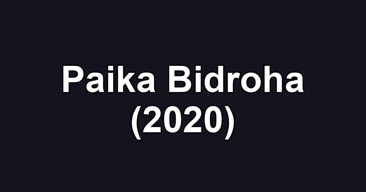Paika Bidroha (2020)