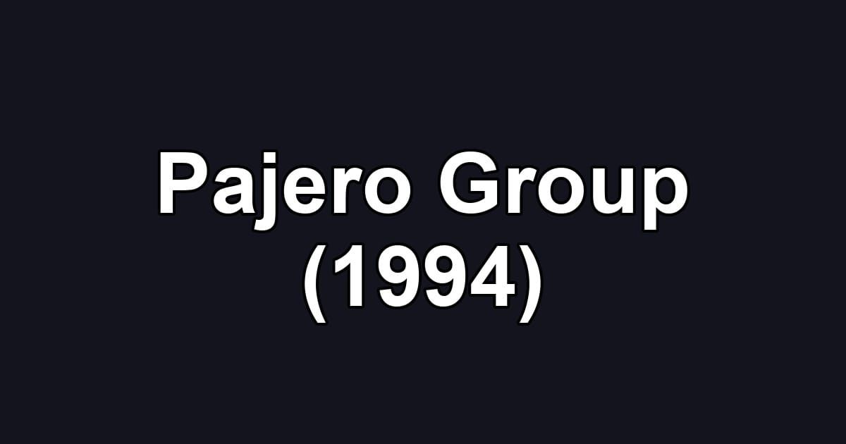 Pajero Group (1994)
