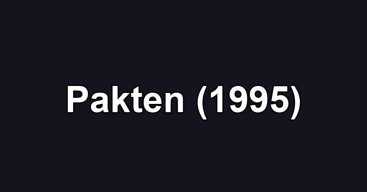 Pakten (1995)