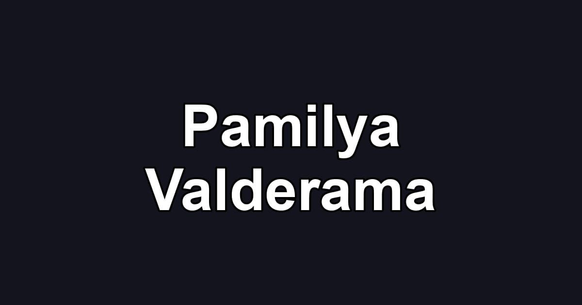 Pamilya Valderama