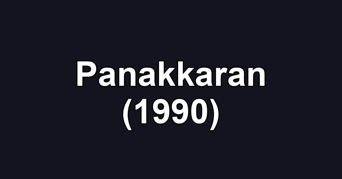 Panakkaran (1990)