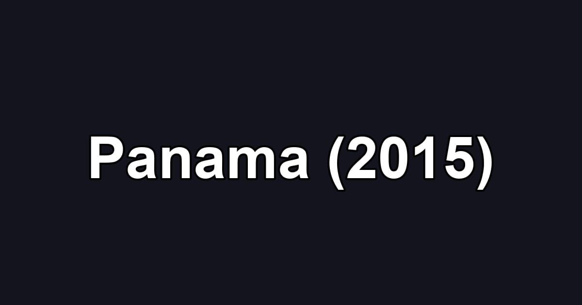 Panama (2015)