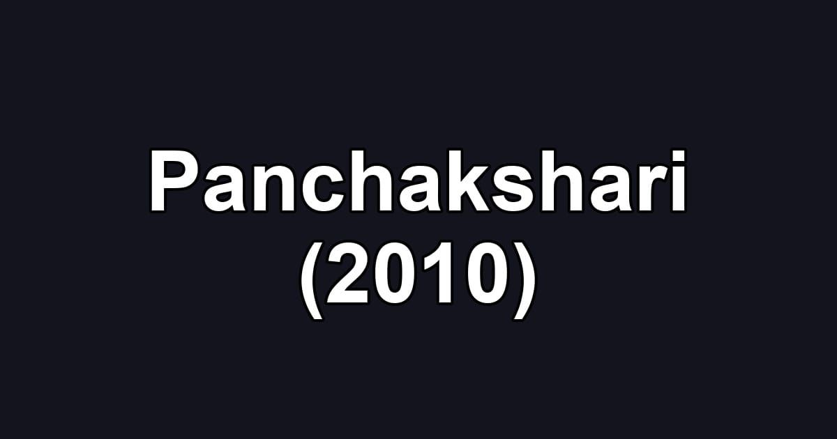 Panchakshari (2010)