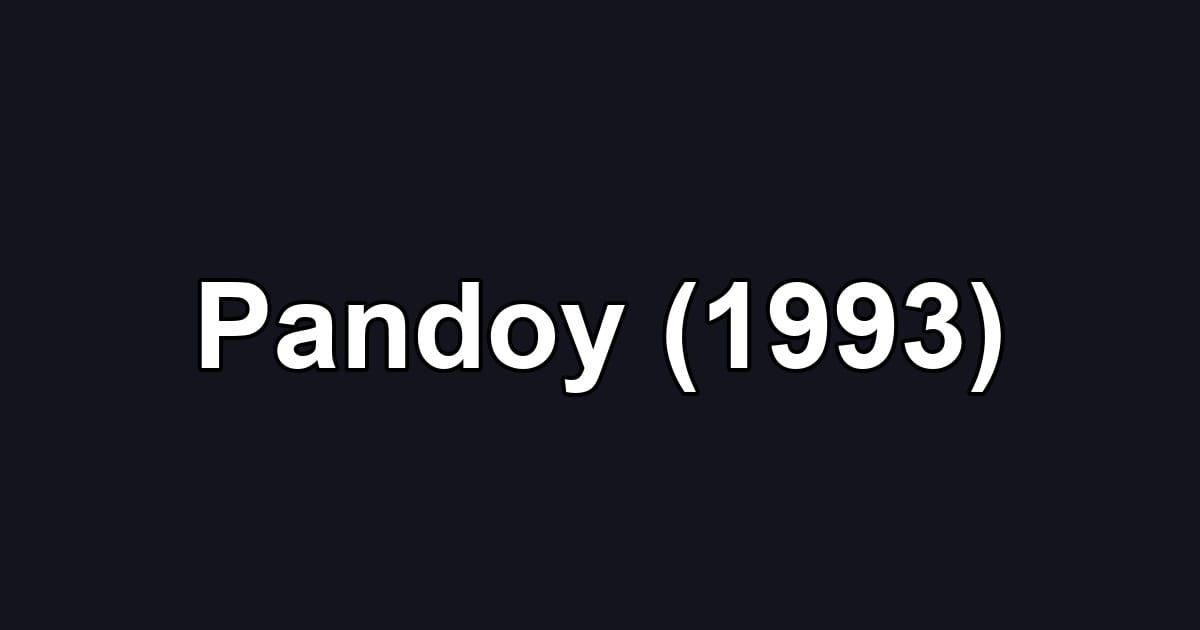 Pandoy (1993)