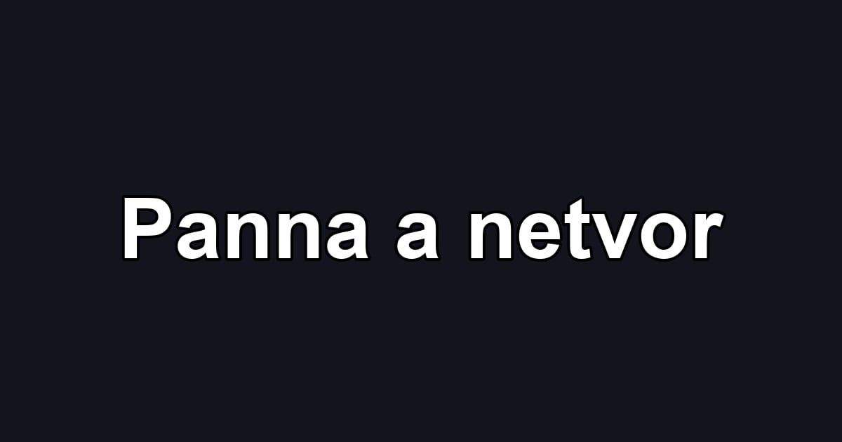 Panna a netvor